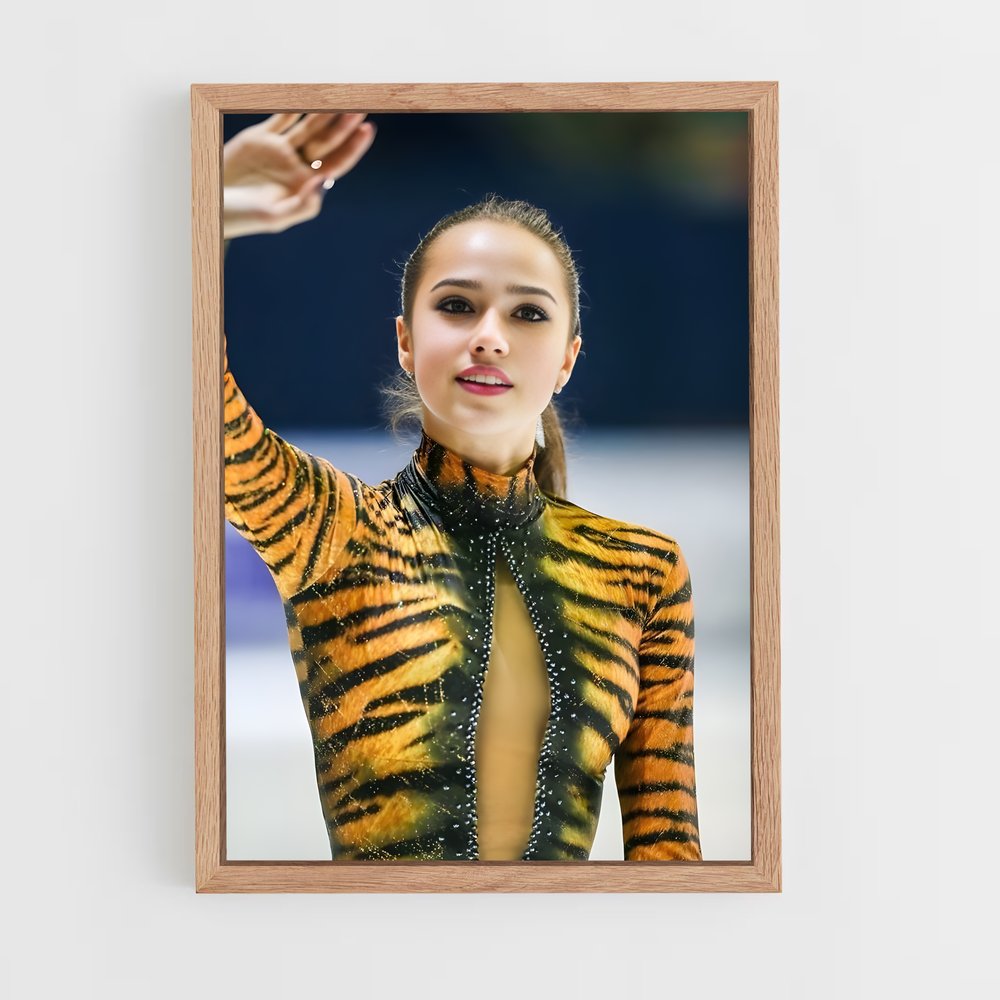 Poster Alina zagitova féline – affiche Patinage artistique (vue 4)